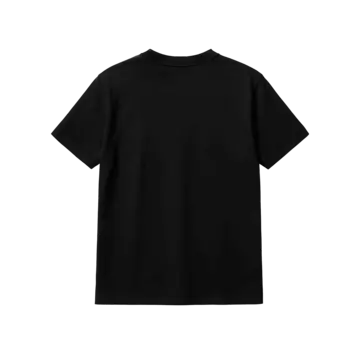 Black tee mockup