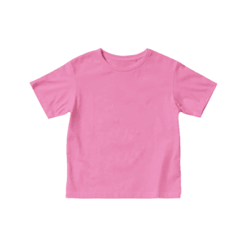 Pink tee mockup